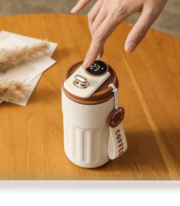 Digital LED Smart Thermos — Beverage Warmers, TOP-MALL-001