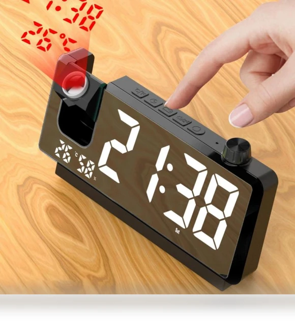 HD LED Digital Projection Clock — Clocks, Darling Women Boutique D