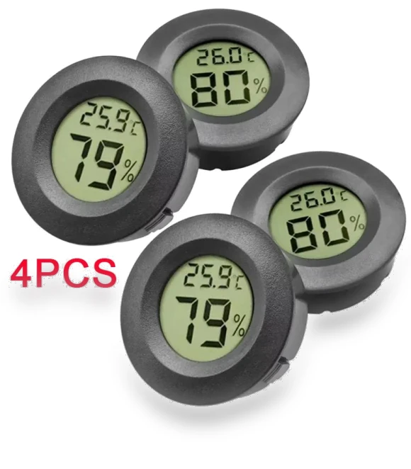 LCD Digital Thermometer Hygrometer — Home Climate Control, TOP-MALL-001