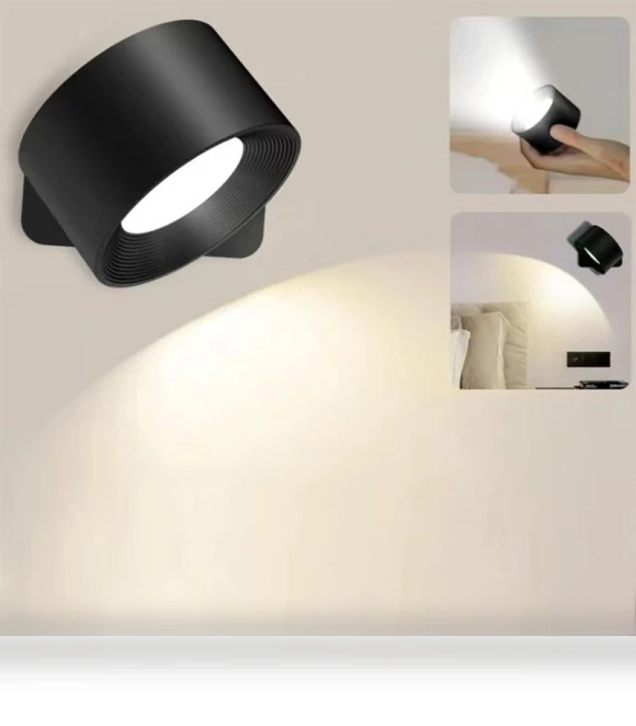 LED Wall Light with Touch Control — Night Lights, TOP-MALL-001