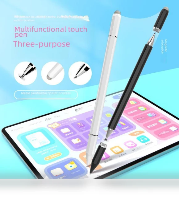 Magnetic Multifunctional Metal Stylus for Touch Screens — Styluses & Digital Pens, ElectroCN