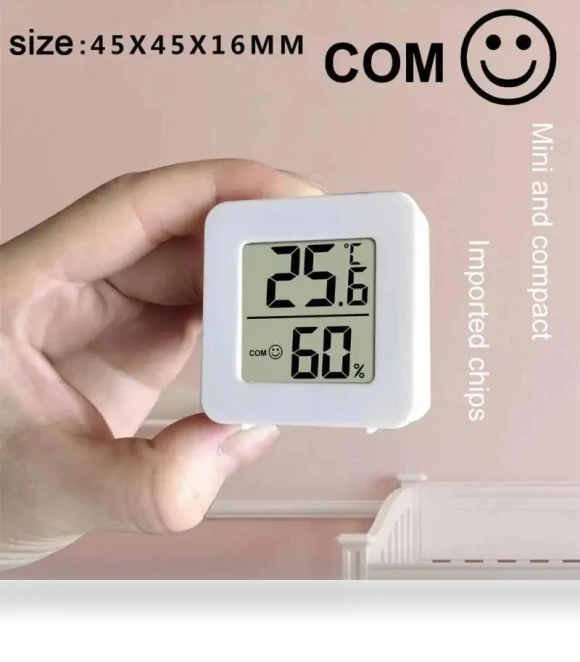 Mini LCD Thermometer Hygrometer — Home Climate Control, TOP-MALL-001