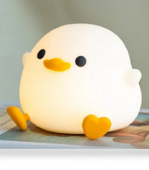 Silicone Duck Night Light — Lamps & Shades, TOP-MALL-001