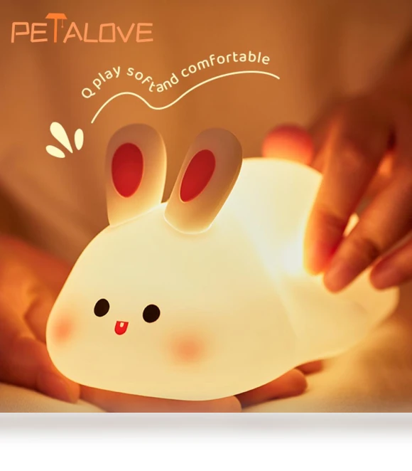 Silicone Night Light with Touch Sensor — Night Lights, TOP-MALL-001