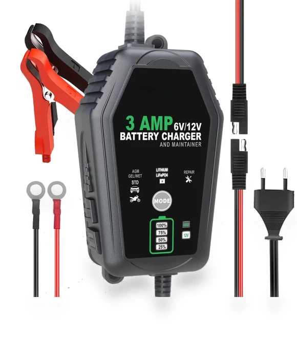 Smart Battery Charger Automatic — Chargers, JadeBamboo Chargers Warehouse
