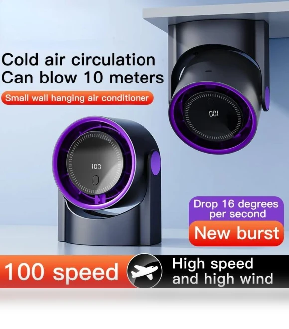Smart Electric Fan — Portable Cooling Solutions, Darling Women Boutique