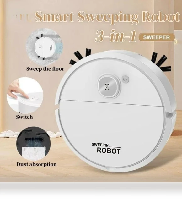 Smart Robot Vacuum Cleaner — Smart Cleaning Robots, Darling Women Boutique C