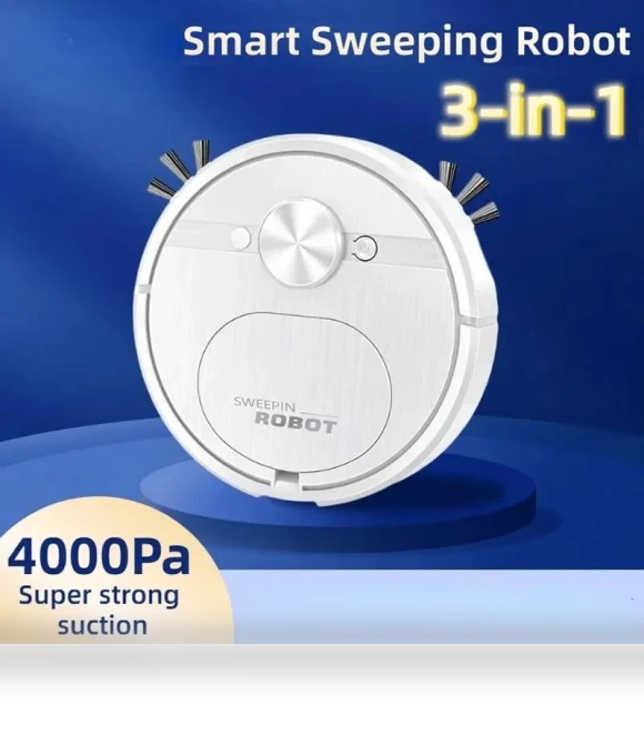 Smart Sweeping Robot Vacuum 3 in 1 — Smart Cleaning Robots, Darling Women Boutique C