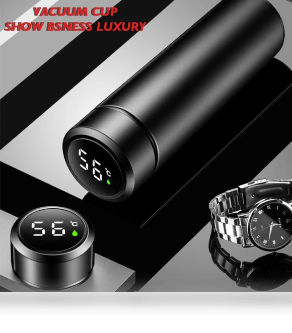 Smart Temperature Display Mug — Beverage Warmers, TOP-MALL-001