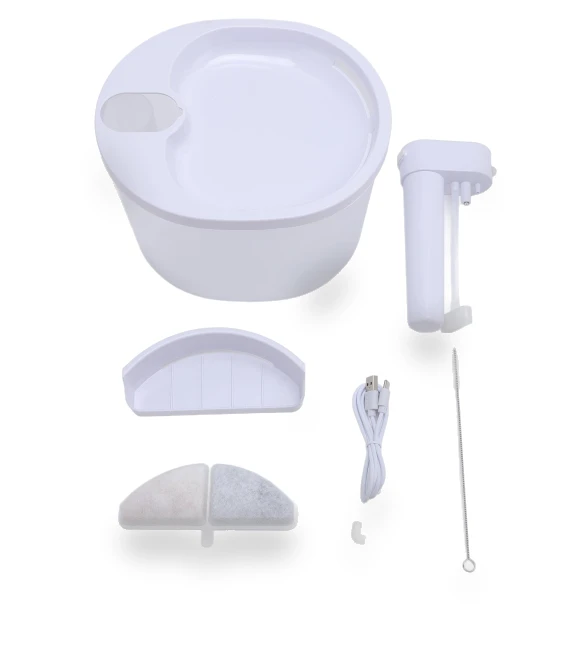 Wireless Cat Fountain with Rechargeable Silent Water Circulation — Fountains, ZuiyouGongyi1