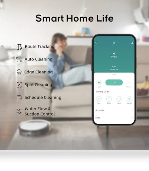 3-in-1 Ultra Thin Robot Vacuum and Mop Combo — Smart Cleaning Robots, Kipvvo