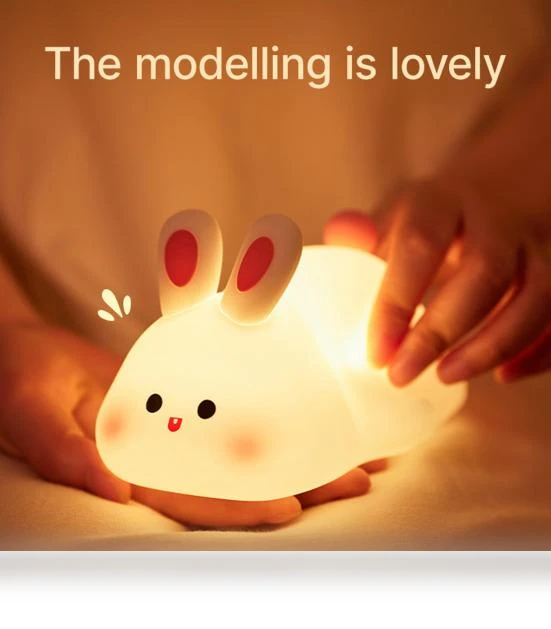 Adorable Rabbit Night Light — Night Lights, Amusedly