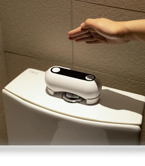 Automatic Motion Sensor Toilet Flusher — Hand Dryers, Wit angel