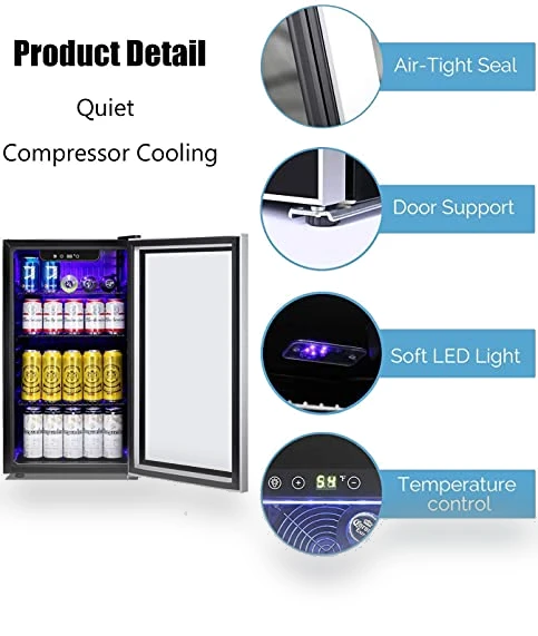 Beverage Refrigerator — Drink Coolers, Antarctic Star