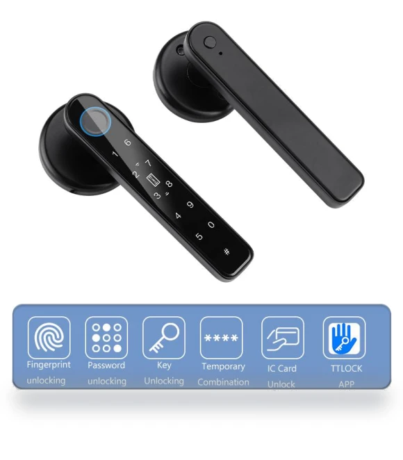 Biometric Fingerprint Smart Door Lock — Locks, Home Of Auto Parts
