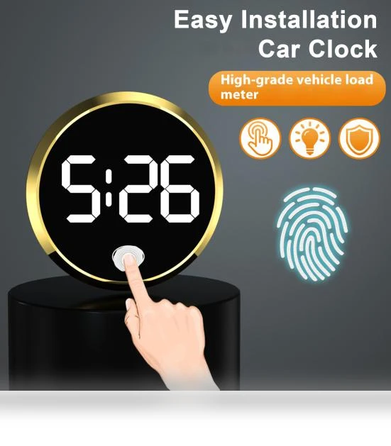 Car Dashboard Digital Clock — Clock, IvyBear