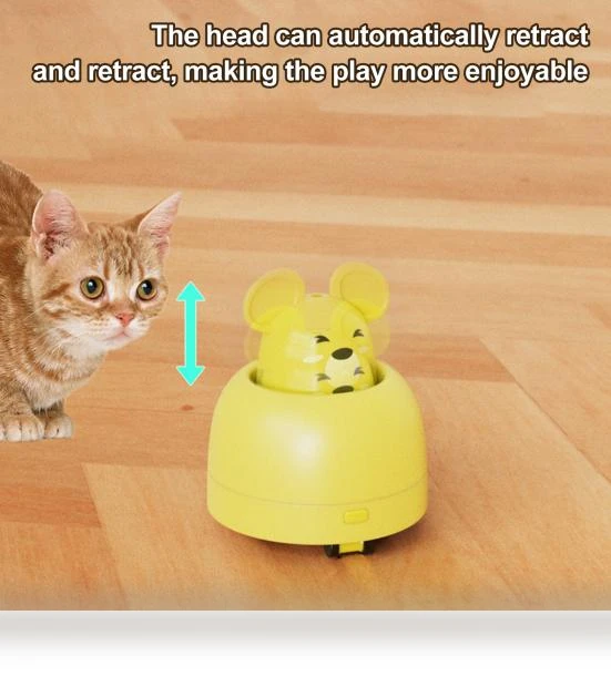 Electric Moving Mouse Cat Toy — Mice & Animals, Uomobo