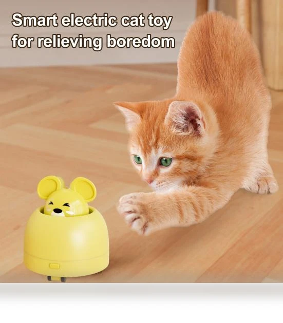 Electric Moving Mouse Toy for Cats — Cat Playthings, moxia