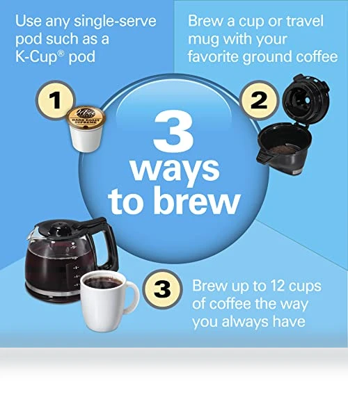 FlexBrew Trio 2-Way Coffee Maker — Coffee Makers, Hamilton Beach