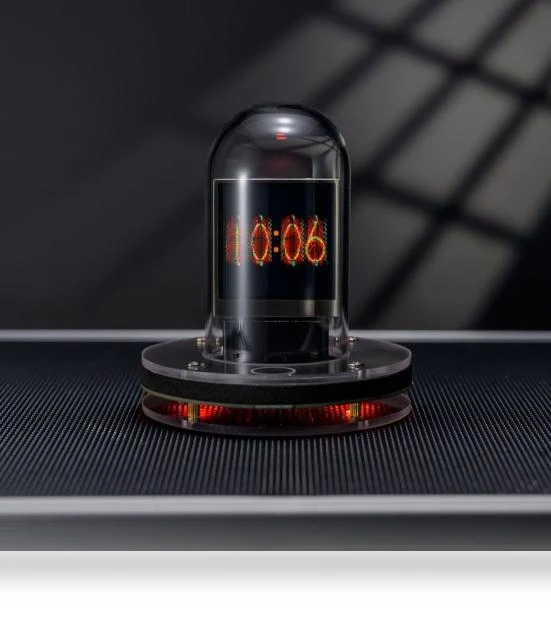 Glow Tube Smart Wi-Fi Clock — Alarms & Clocks, Aunel