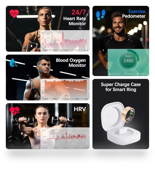 Health Tracker Ring — Smart Rings, KNGAD