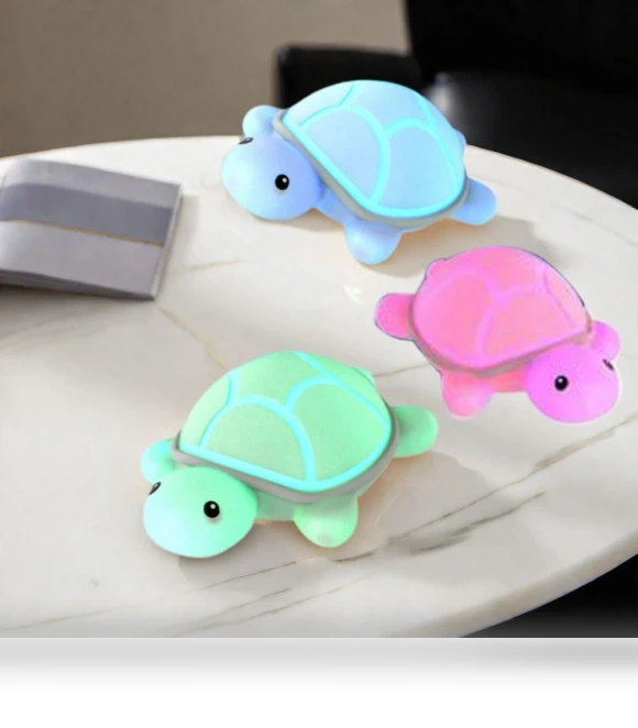 LED Silicone Night Light in Turtle Shape — Night Lights, guangbaokejki