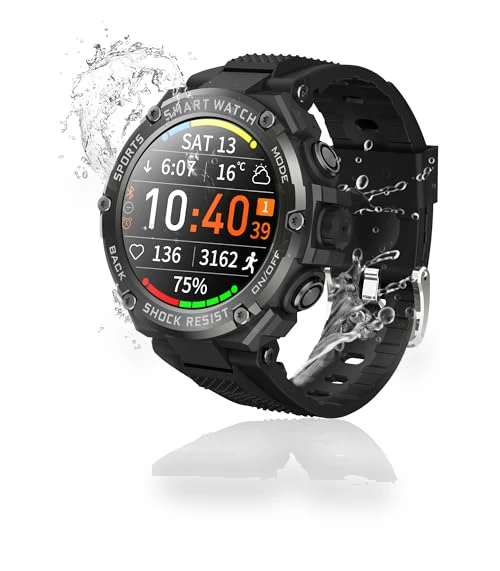 Military Bluetooth Calling Smartwatch — Wearable Accessories, Luzeyo