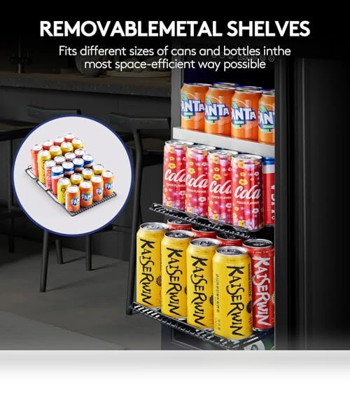 Mini Beverage Fridge Under Counter — Mini Fridges, BODEGA