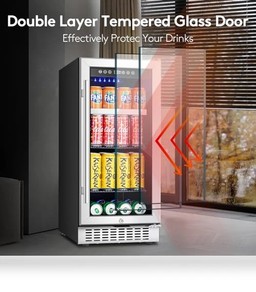 Mini Beverage Fridge Under Counter — Mini Fridges, BODEGA