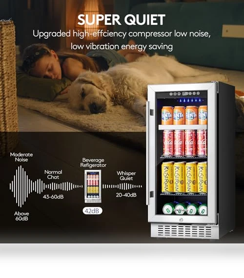 Mini Beverage Fridge Under Counter — Mini Fridges, BODEGA