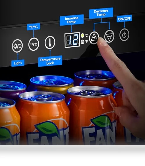 Mini Beverage Fridge Under Counter — Mini Fridges, BODEGA