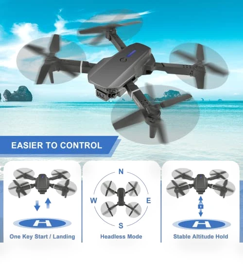 Mini Drone with 4K Dual Cameras — Drones, Jdfdexc
