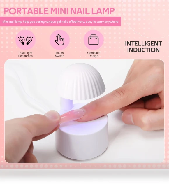 Mini UV LED Lamp for Gel Nails — Curing Lamps, Wrigleys