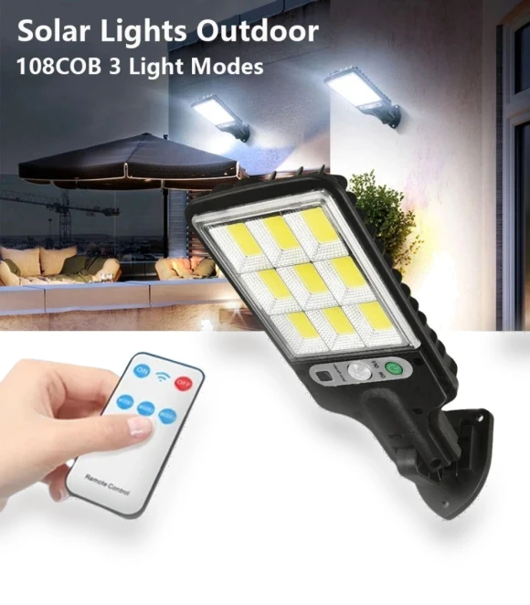 Motion Sensor Solar Light — Outdoor Security & Flood Lighting, guangbaokejki