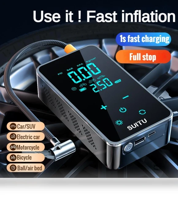Portable Electric Air Pump — Inflation Devices, Popular House