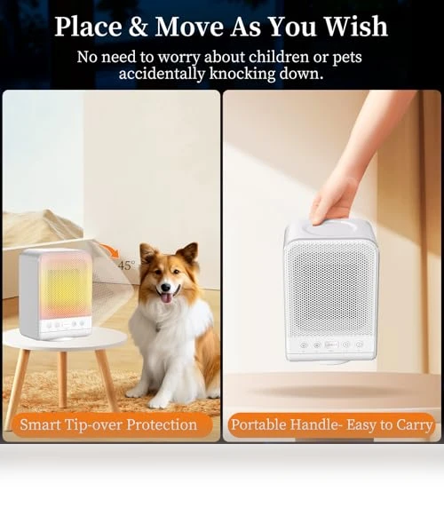 Portable Electric Heater with Thermostat — Portable Heating Solutions, Lerat