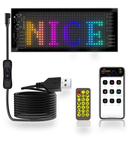 Programmable Flexible LED Display Panel — Video Walls, Blackcurrant