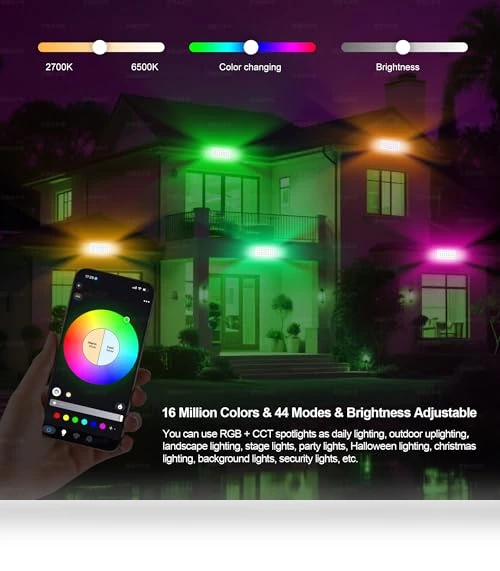 Smart Flood Light — Outdoor Security & Flood Lighting, Jabbatek
