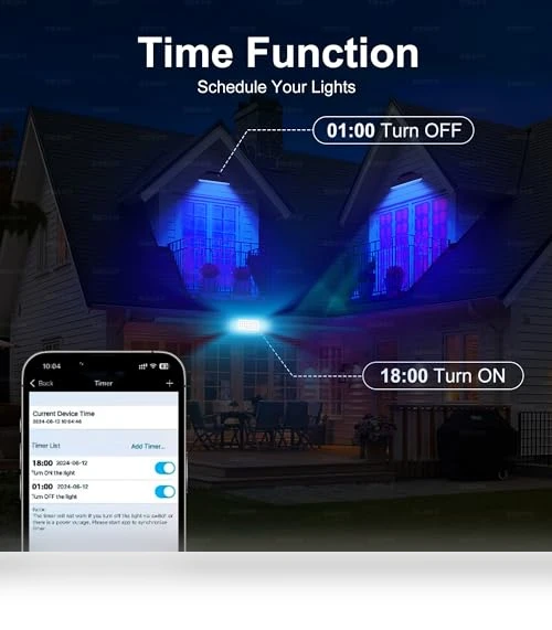 Smart Flood Light — Outdoor Security & Flood Lighting, Jabbatek