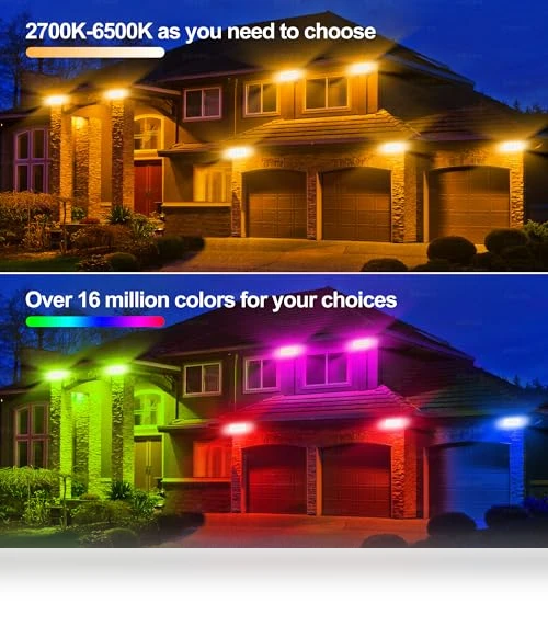 Smart Flood Light — Outdoor Security & Flood Lighting, Jabbatek