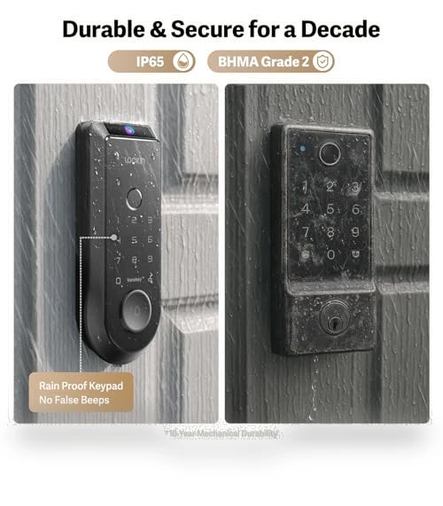 Smart Lock with Palm Vein Recognition — Biometric Security, Lockin