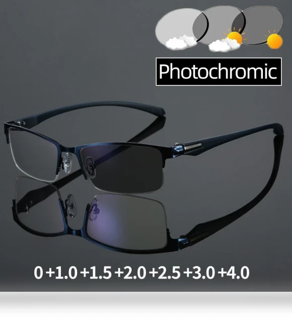 Smart Photochromic Reading Glasses — Smart Glasses, Fashion Glasses M