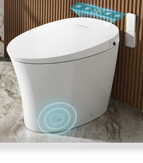 Smart Toilet with Bidet — Bathroom Essentials, SR SUN RISE