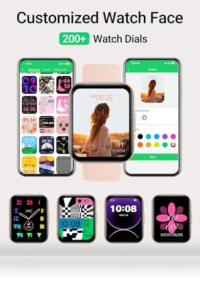Smart Watch with Fitness Tracker — Wearable Accessories, Dakofied