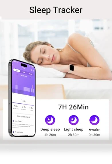Smart Watch with Fitness Tracker — Wearable Accessories, Dakofied
