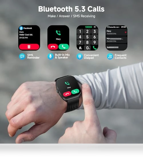 Smart Watch with SOS — Smartwatches, SOUYIE