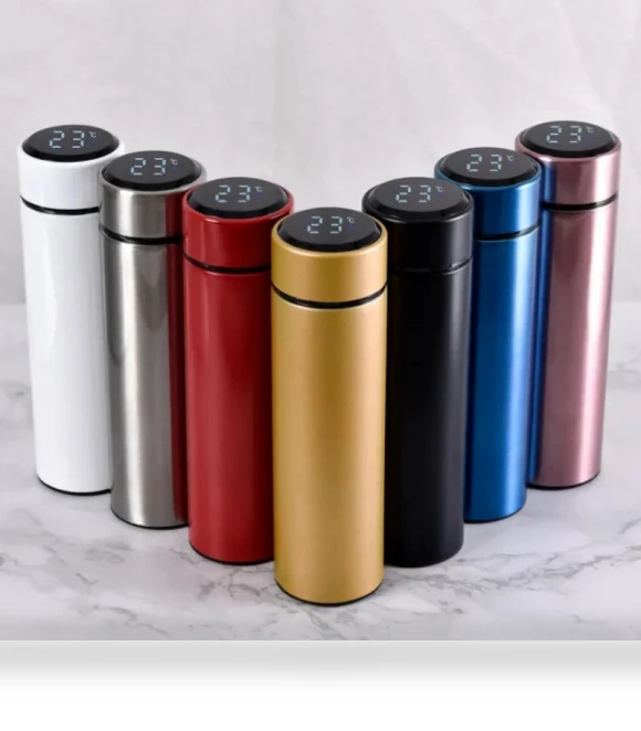 Smart Water Bottle with Temperature Display — Travel Drinkware, Darling Home