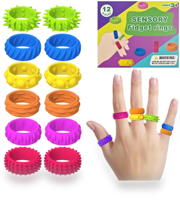 Spiky Sensory Rings — Blocks, Winnerer Neptune
