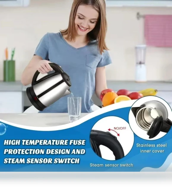 Stainless Steel Kettle — Kettles & Tea Machines, Stone Home