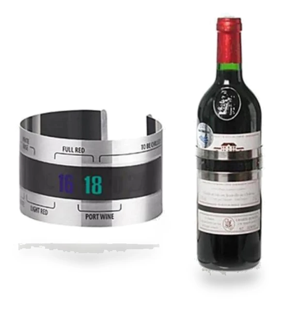 Wine Thermometer — Temperature Measurement Tools, flower 01